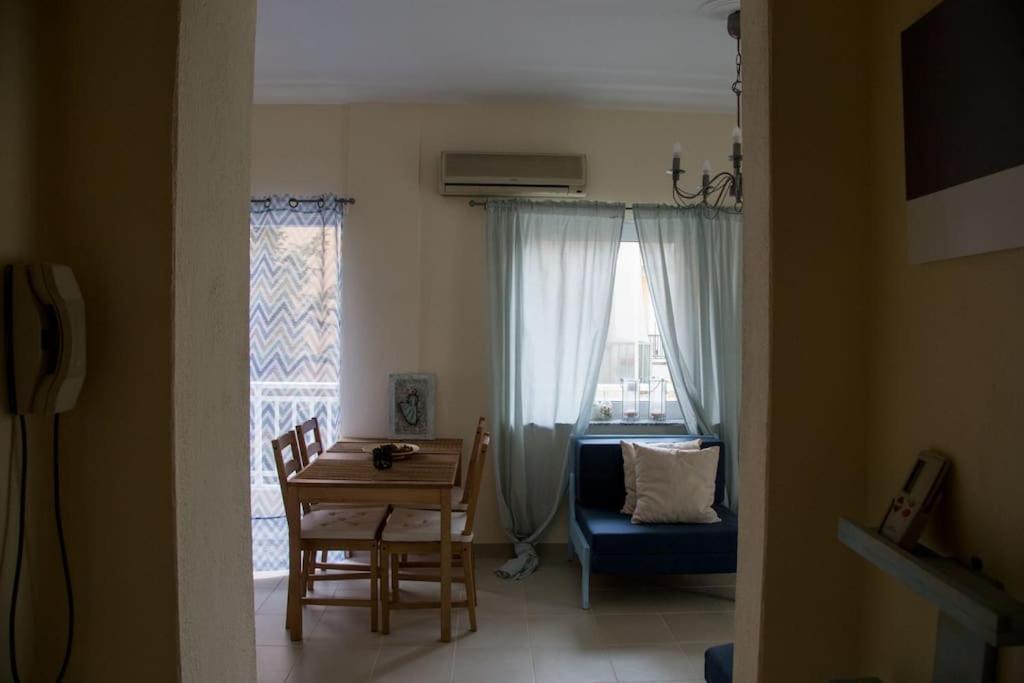 Blue Theros Apartments Paralia Dionysiou Dış mekan fotoğraf